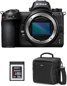 Nikon Z6 FX-Format Mirrorless Camera Body 32GB Bundle