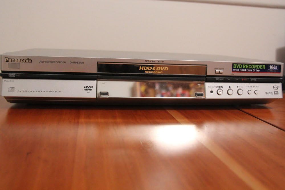 Panasonic DMR-E80H DVD Recorder Hard Drive Combo