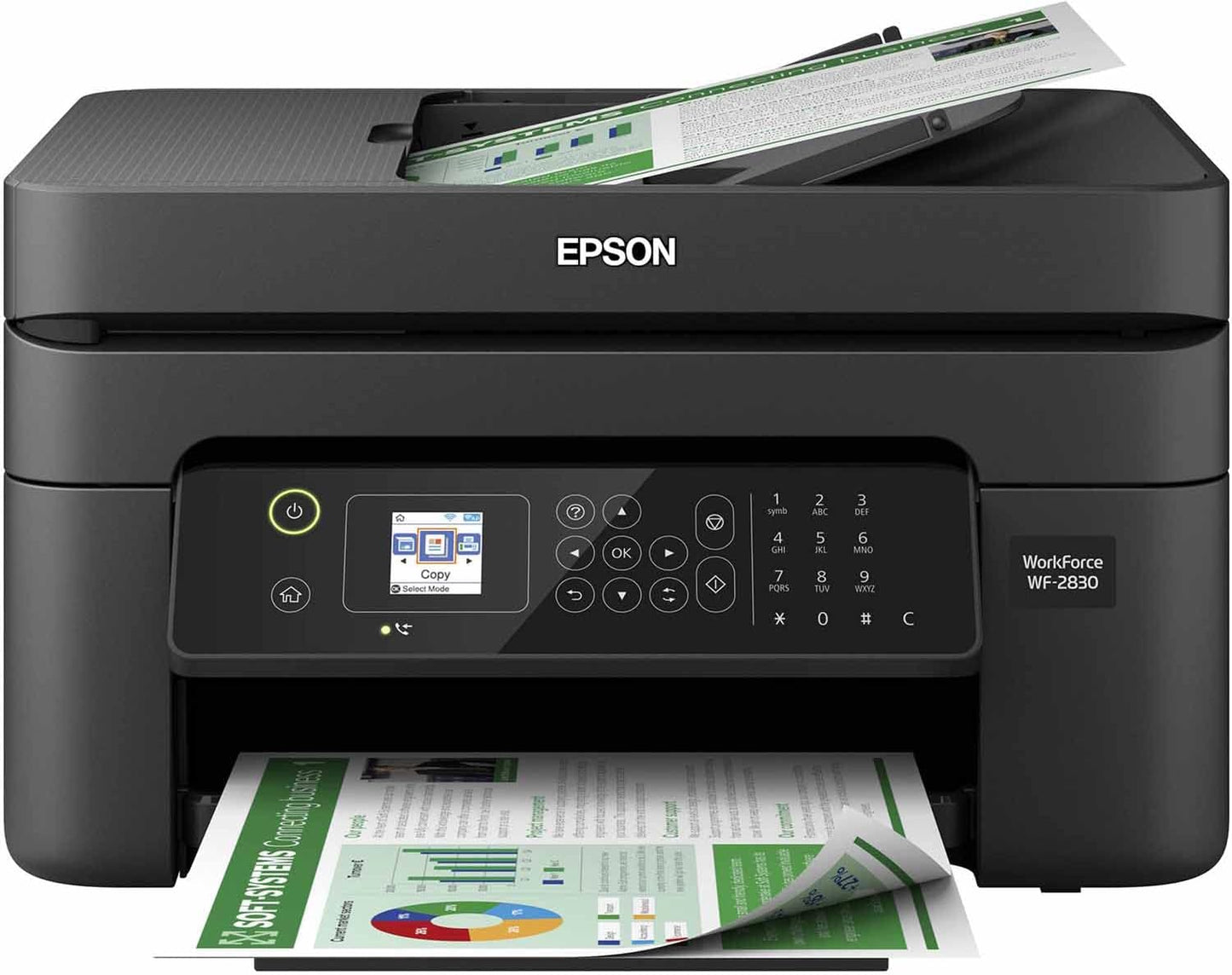 Epson Workforce WF-2830 Wireless Color All-in-One Printer