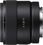 Sony SEL11F18 E 11mm F1.8 APS-C Wide Angle Lens