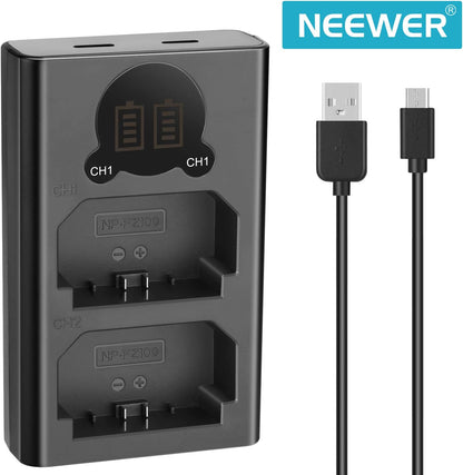Neewer 10094397 Dual USB Charger NP-FZ100