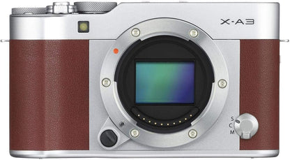 Fujifilm X-A3 XC16-50mm Mirrorless Camera Brown