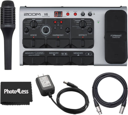 Zoom V6-SP Multi-Effects Vocal Processor Pedal Kit