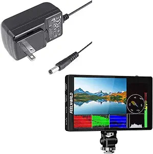 FEELWORLD 12V 1.5A Power Adapter & F7 PRO Monitor Bundle