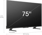 Hisense 75U8H 75-Inch Quantum 4K Mini-LED Google Smart TV