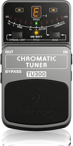 Behringer TU300 Chromatic Guitar Bass Tuner Pedal
