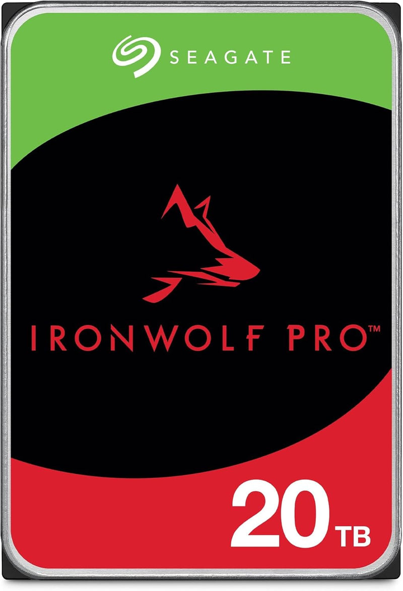 Seagate ST20000NE000 IronWolf Pro 20TB NAS HDD Renewed — main product image