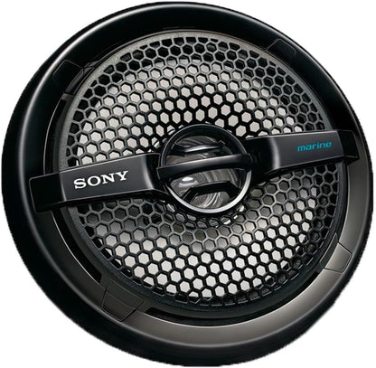 Sony XSMP1611B 6.5" Dual Cone Marine Speakers Black