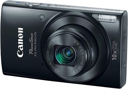 Canon ELPH 190 IS PowerShot 10x Zoom Digital Camera