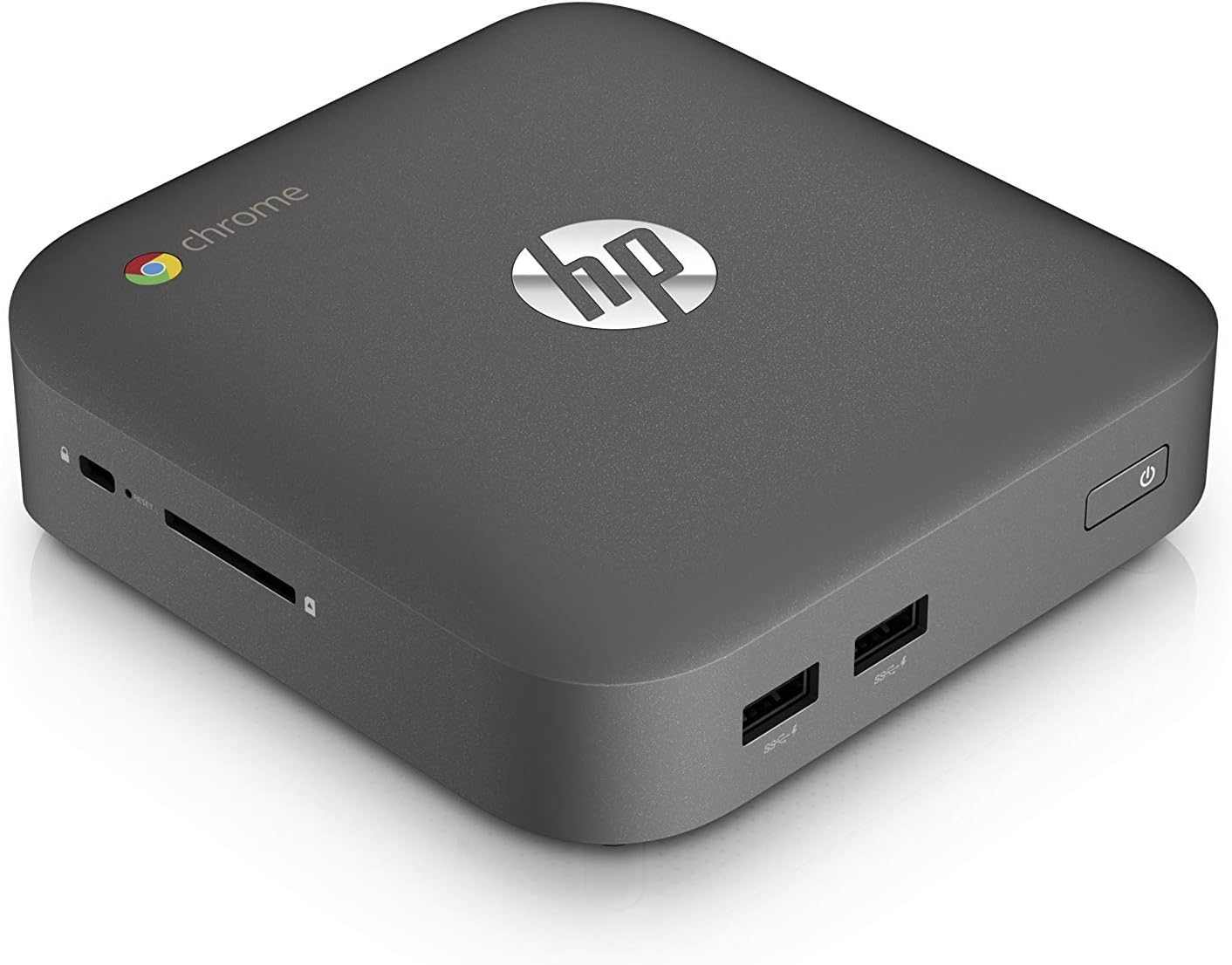 HP J5N50UT#ABA Chromebox Mini PC Celeron 4GB RAM 16GB SSD (Renewed)