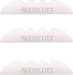 Westcott 00648 Ceramic Utility Knife Replacement Blades (3-Pack)