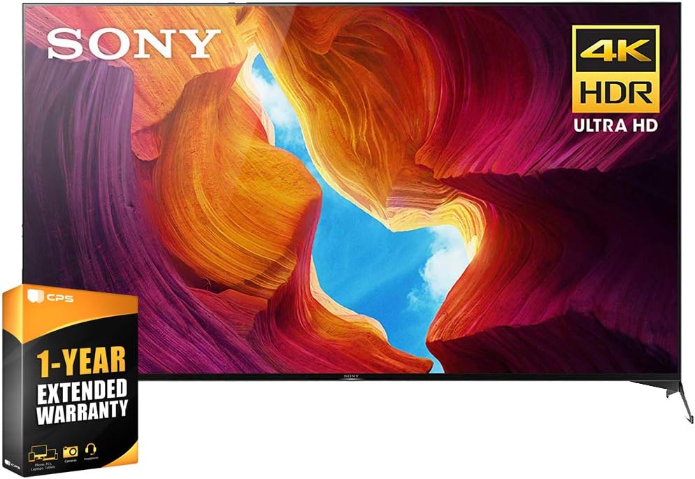 Sony E9SNXBR85X950H 85-Inch 4K Smart TV Bundle