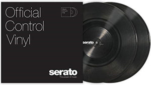 Serato Standard Colors 10" Control Vinyl Pair Black