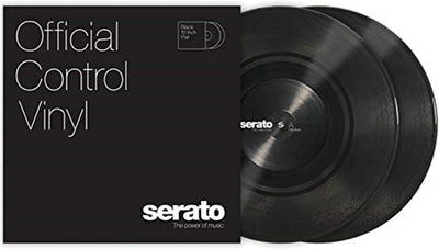 Serato Standard Colors 10" Control Vinyl Pair Black