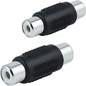 GE 33617 RCA Coupler Adapter Female-to-Female