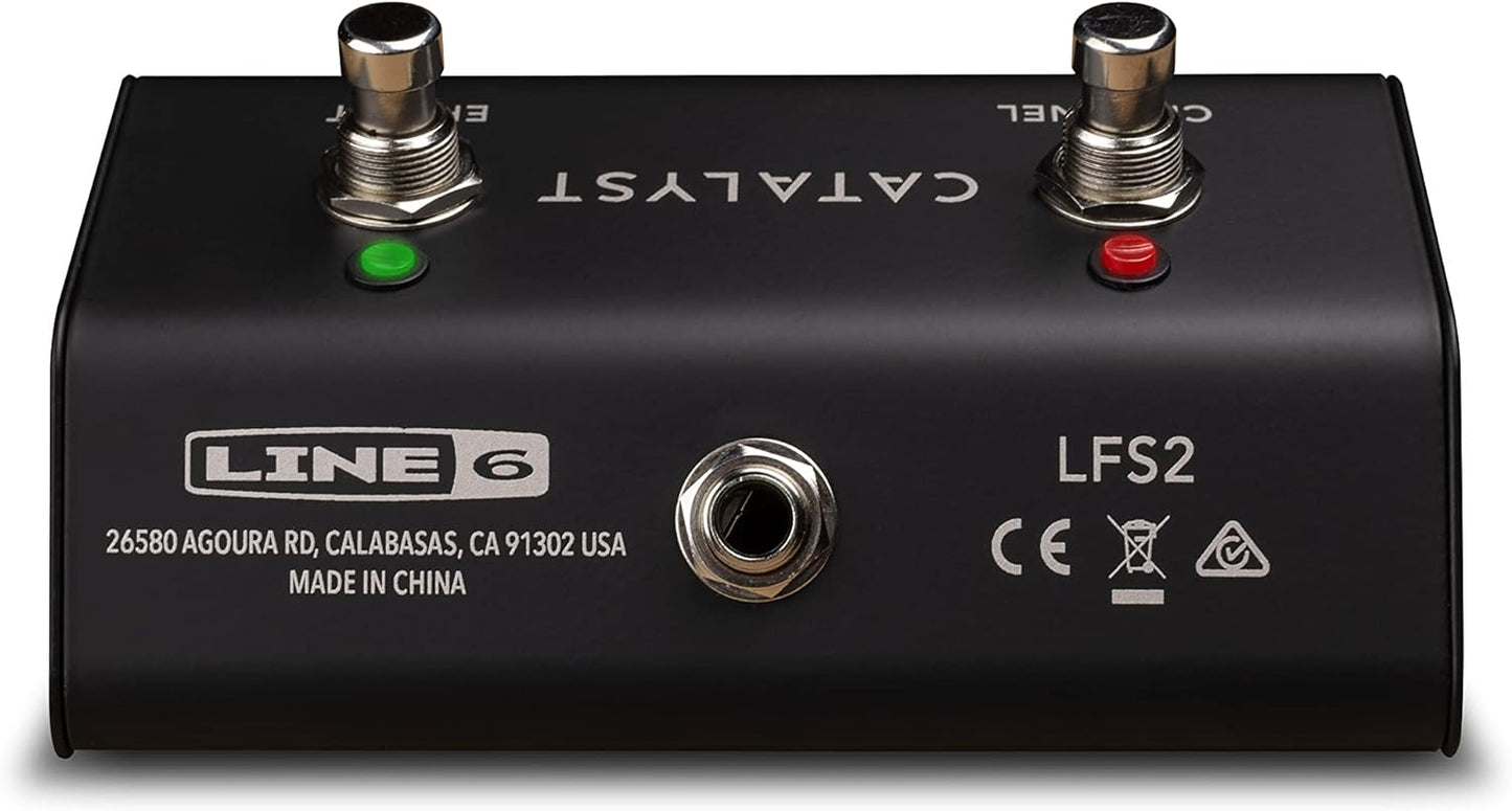 Line 6 LFS2 Two-Button Footswitch for Catalyst Amps