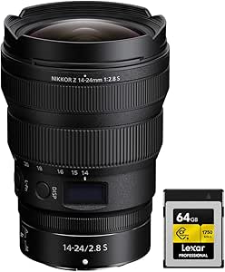 Nikon E10NKZ1424 NIKKOR Z 14-24mm f/2.8 S Lens Bundle