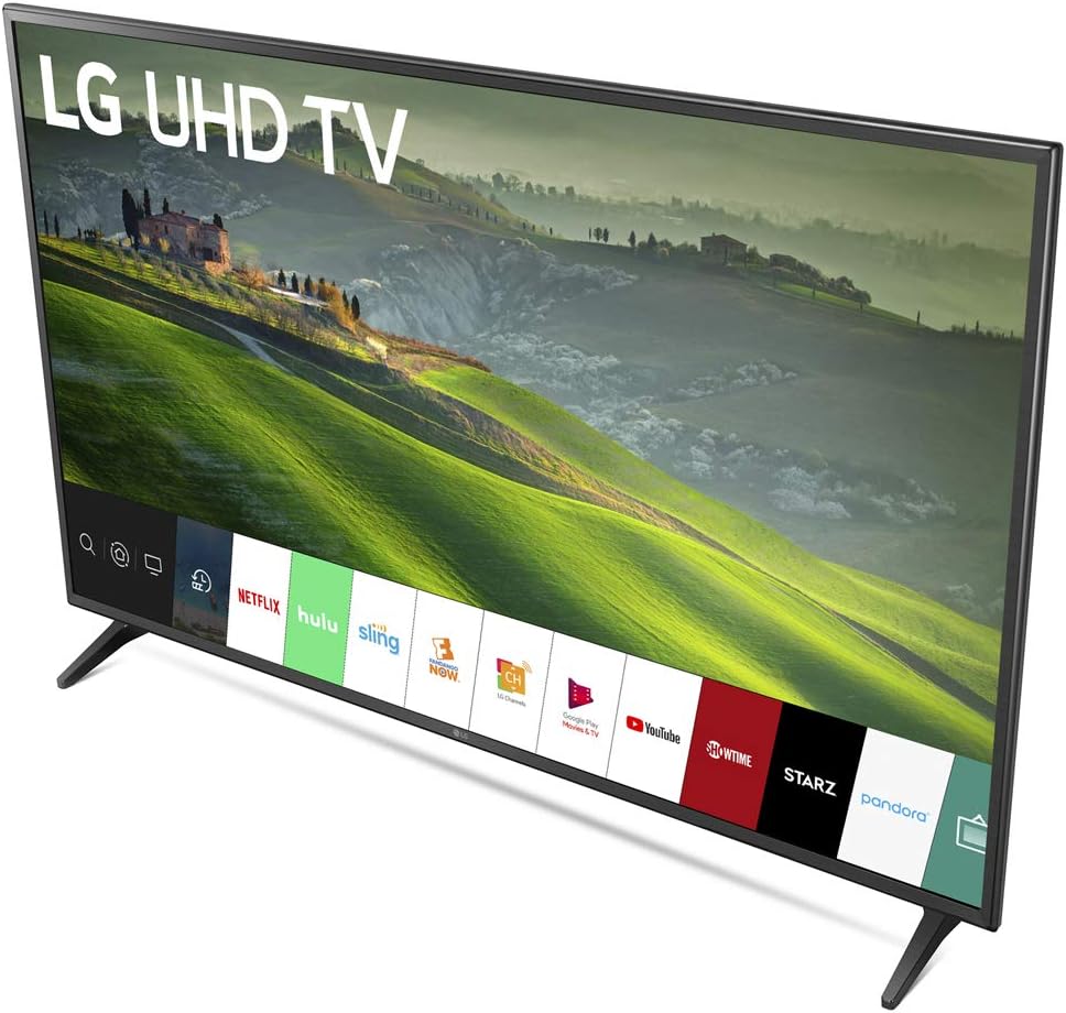 LG E3LG49UM6900 49" 4K UHD Smart IPS LED TV Bundle