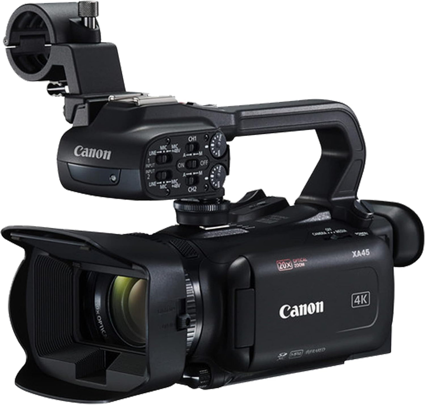 Canon XA45 UHD 4K Camcorder Pro Video Bundle