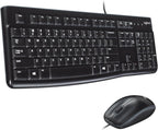 Logitech MK120 Wired Keyboard and Mouse Combo