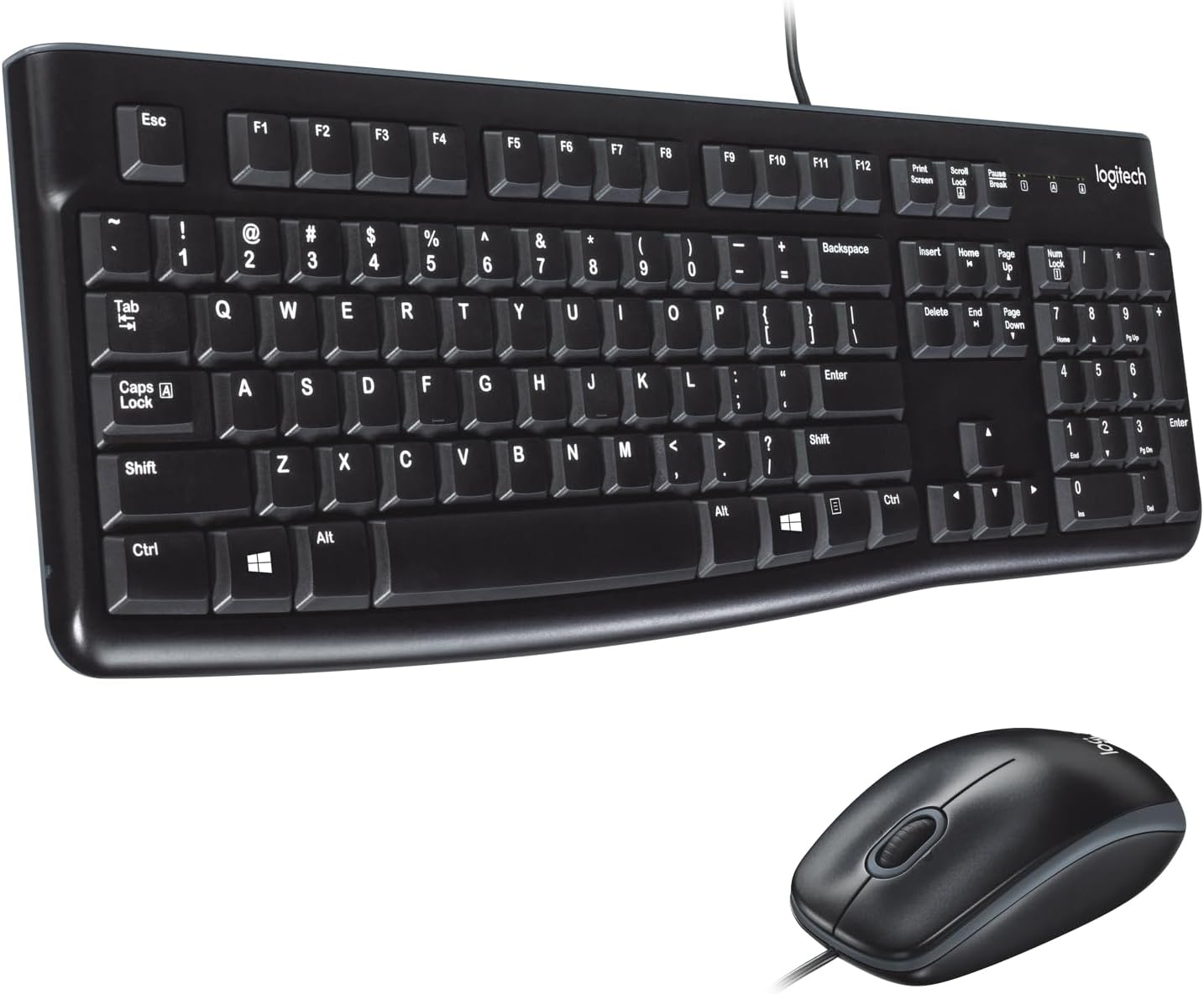 Logitech MK120 Wired Keyboard and Mouse Combo