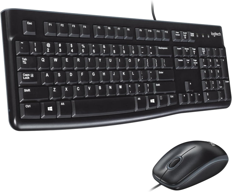 Logitech MK120 Wired Keyboard and Mouse Combo — main product image