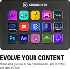 Elgato 10GBA9901 Stream Deck MK.2 Studio Controller