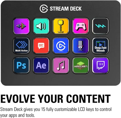 Elgato 10GBA9901 Stream Deck MK.2 Studio Controller