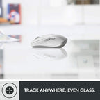 Logitech 910-005985 MX Anywhere 3 Compact Wireless Mouse, Pale Grey