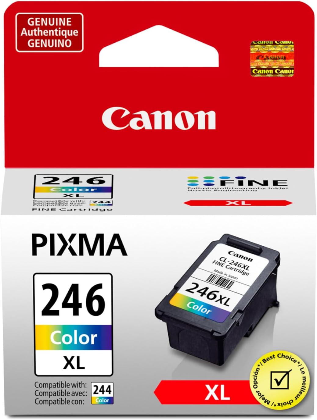 Canon 8280B001 CL-246 XL Color Ink Cartridge