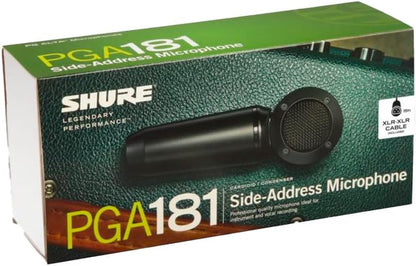 Shure PGA181-XLR Condenser Instrument/Vocal Microphone