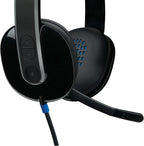 Logitech 981-000510 High-Performance USB Headset H540