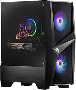 MSI Codex R Gaming Desktop RTX 3060 (Renewed)