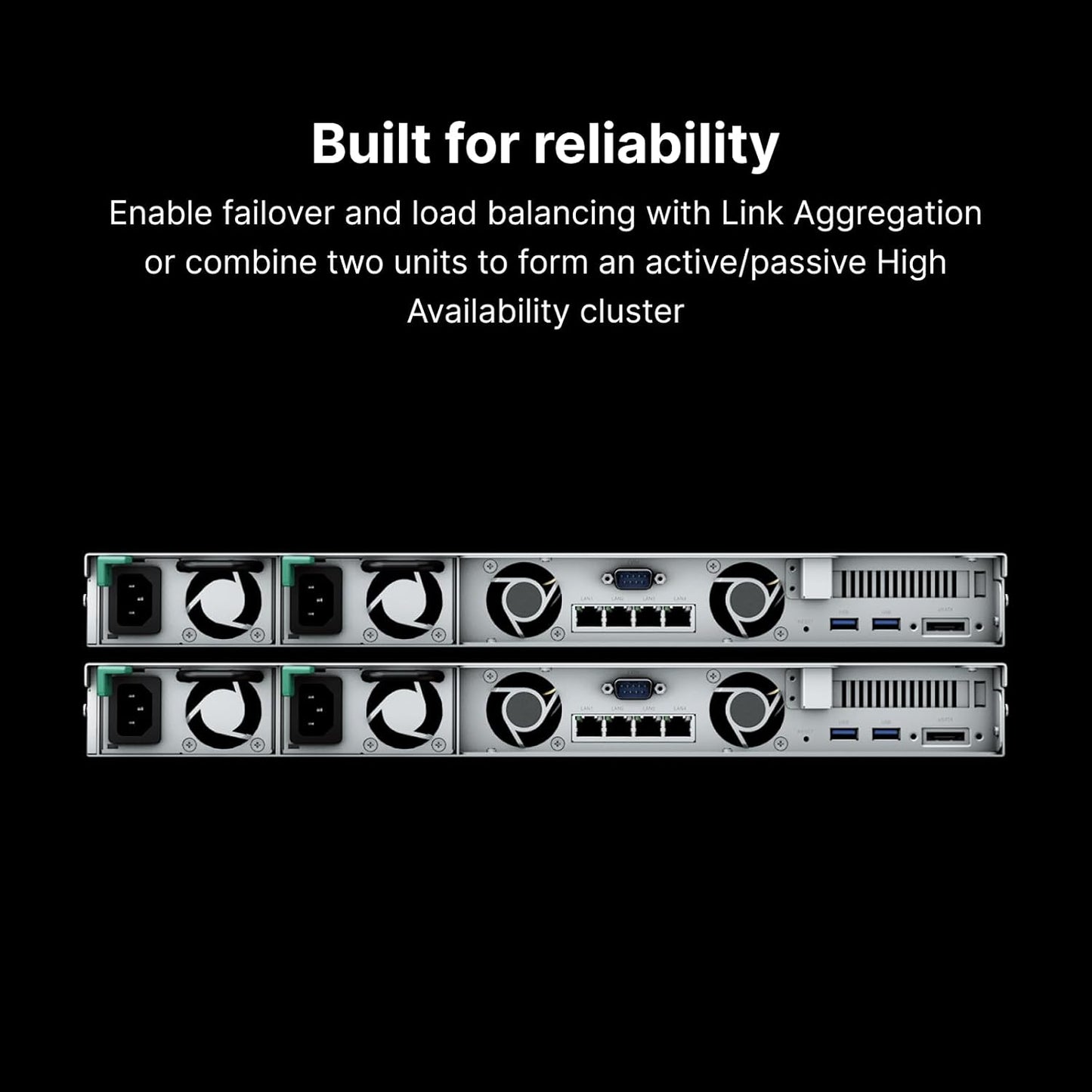 Synology RS822RP+ 4-Bay RackStation NAS (Diskless)