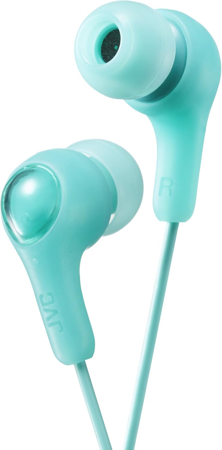 JVC HAFX7G Gumy In-Ear Headphones Green — main product image