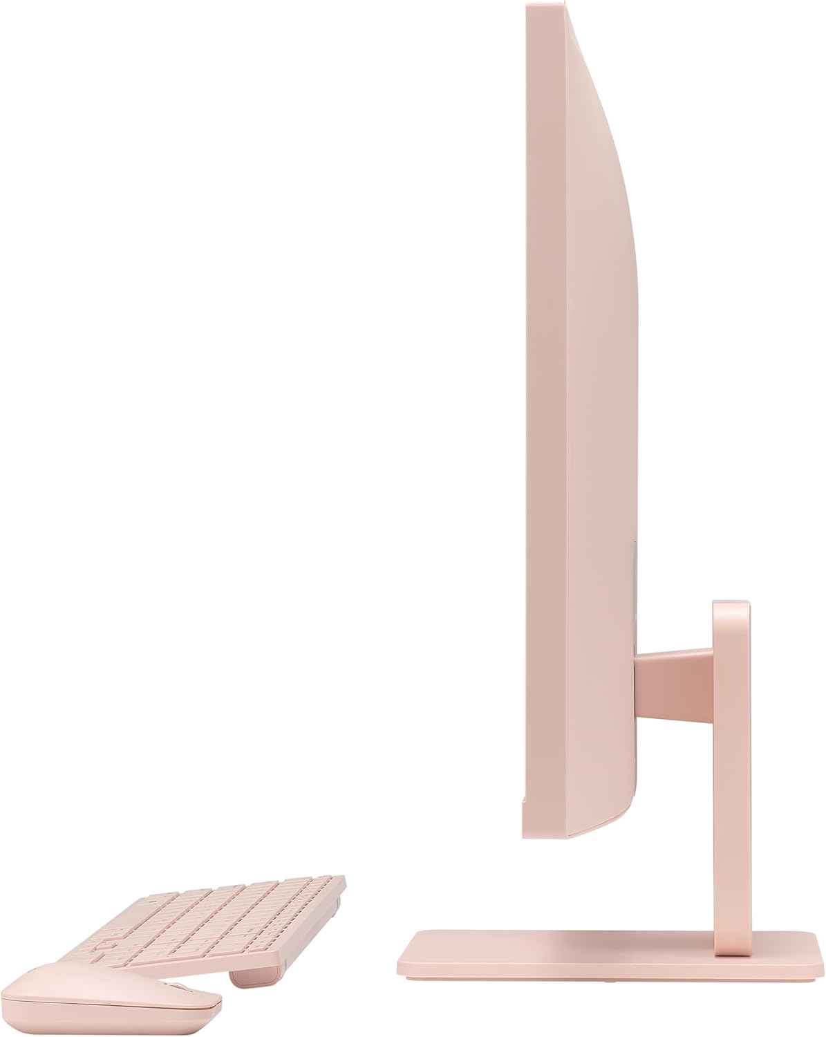 LG 27SR5BF-P Smart Monitor Pink Desktop Combo