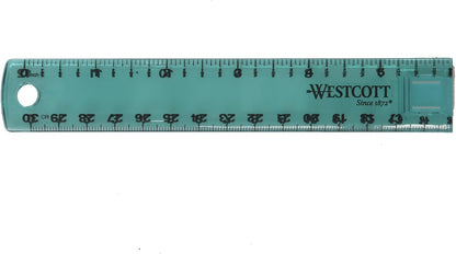 Westcott 15390 Plastic Folding Ruler - Colors Vary