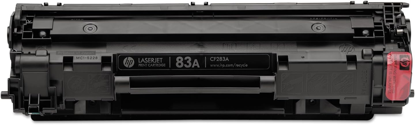 HP CF283A 83A Black Toner Cartridge LaserJet Pro