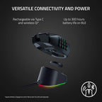 Razer RZ01-04400100-R3U1 Naga V2 Pro Wireless Gaming Mouse