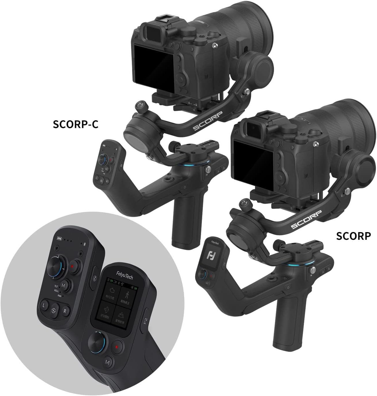 FeiyuTech SCORP-C 3-Axis Gimbal Stabilizer DSLR Mirrorless