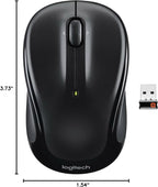 Logitech 910-002974 M325 Wireless Mouse - Black