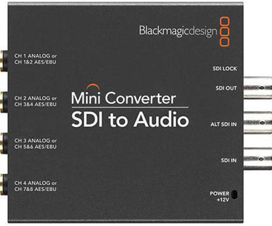 Blackmagic Design CONVMCSAUD SDI to Audio Converter