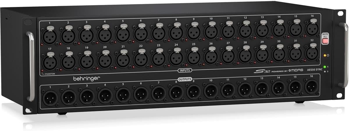 Behringer S32 Digital Snake 32 Midas Preamps