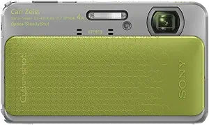 Sony DSCTX20/G Cyber-shot Camera: Waterproof, 4x Zoom, Green — main product image