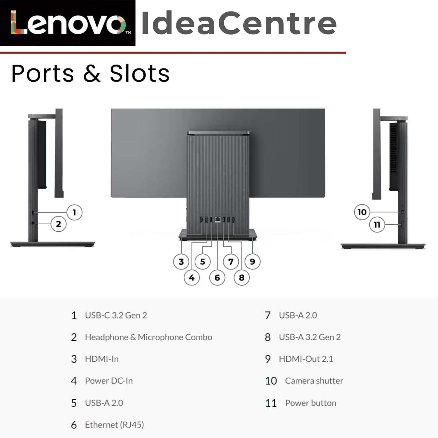 Lenovo 27IRH9 27" IdeaCentre AIO Touchscreen Desktop