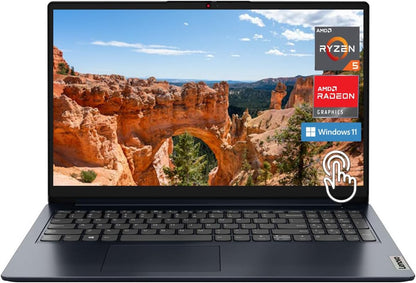 Lenovo IdeaPad 1 15AMN7 Ryzen 5 Touchscreen Laptop
