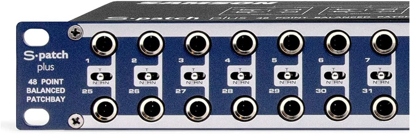 Samson SA-SPATCHPLUS 48-Point Balanced Patchbay