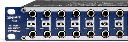 Samson SA-SPATCHPLUS 48-Point Balanced Patchbay