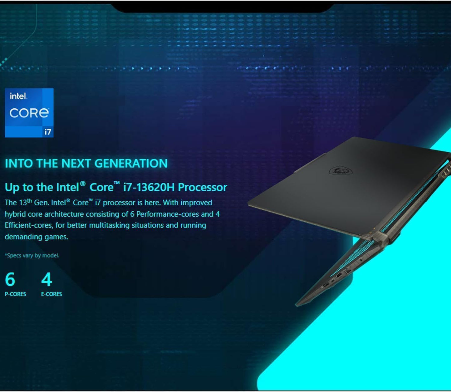 MSI Cyborg Gaming Laptop 15.6" RTX 4050 144Hz