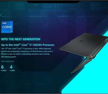 MSI Cyborg Gaming Laptop 15.6" RTX 4050 144Hz